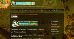 Desktop Screenshot of praiadetamandarecarneiros.com